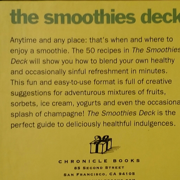 Smoothies Recipe Cards - 50 Recipes - Picture 3 of 6